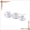 Porcelain cappuccino,espresso cup and saucer, coffee supplies, accept customized logo printing
