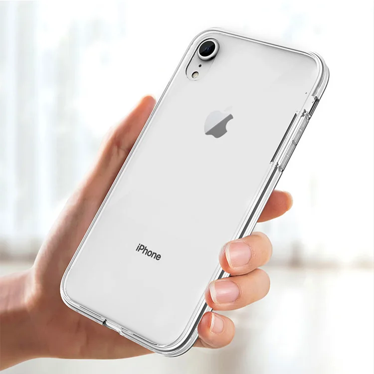 

2mm Prism Crystal Clear Transparent TPU Phone Cover Case For iPhone X XR XS Max