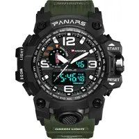 

Most Popular PANARS 8202 Multifunction Analog Digital Luminous Promotional Men Relogio digital Masculino saat