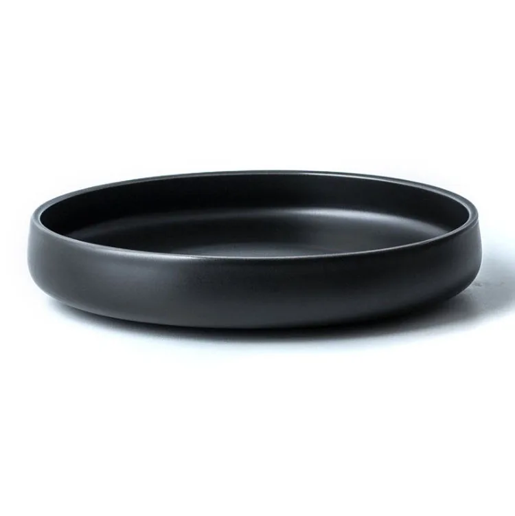 

Creative Nordic Round Ceramic Dinner porcelain Plate For Restaurant Used