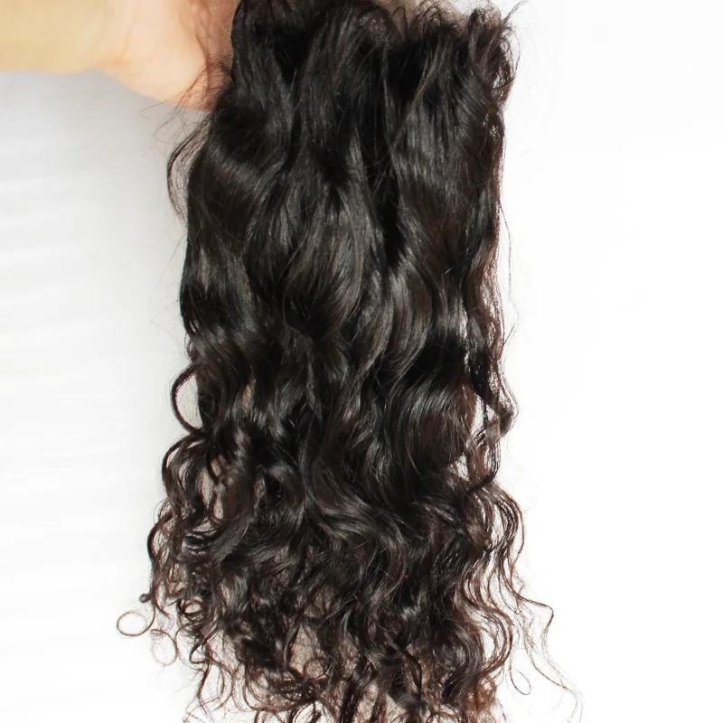 

indian natural deep wave hair extension cheap shipping fine swiss lace frontal, N/a