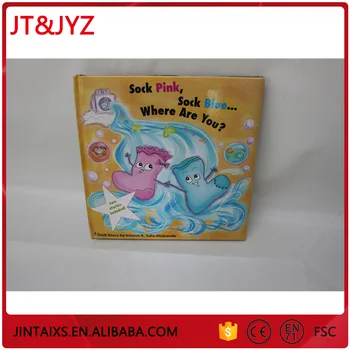 Top Quality Case Bound Book Coloring Printing With Sewn