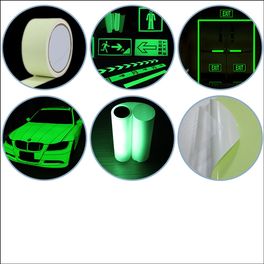 Photoluminescent Glow In The Dark Plastic Sheet Pvc 46 Luminescent