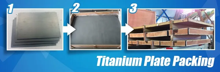 ASME B265 GR1 GR2 GR5 GR7 GR12 Titanium sheet plate price per kg