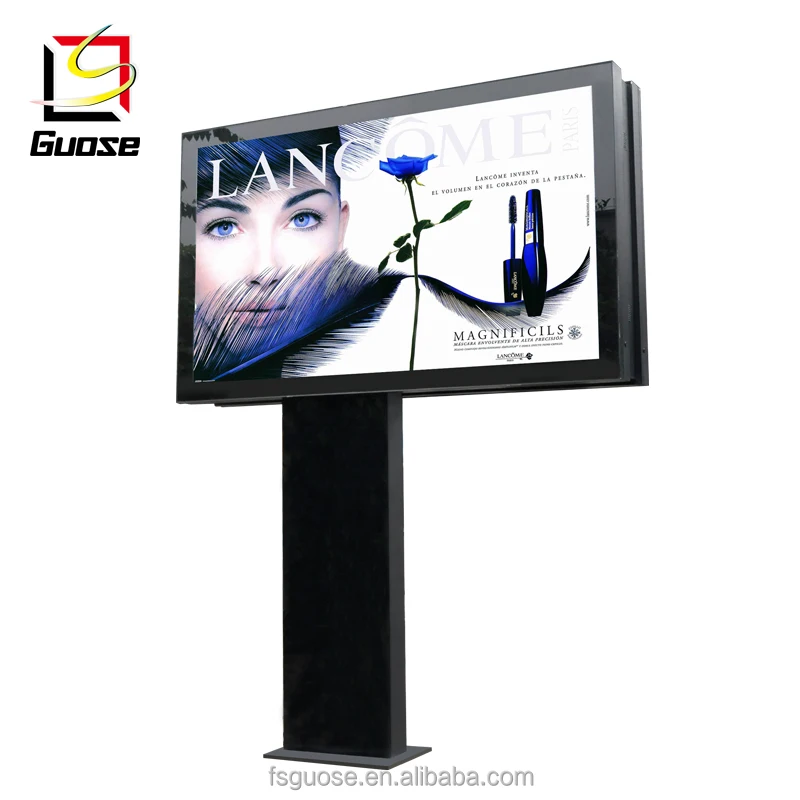 Banner Stand Led Display Board Scrolling Advertising Light Box