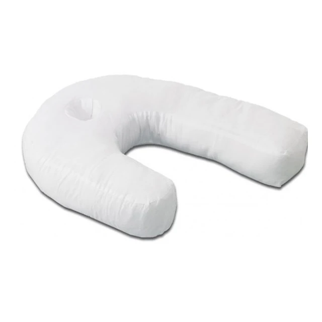 side sleeper pillow with arm hole