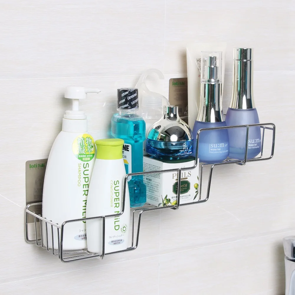

Stainless Steel Rack Corner Ladder Shelf