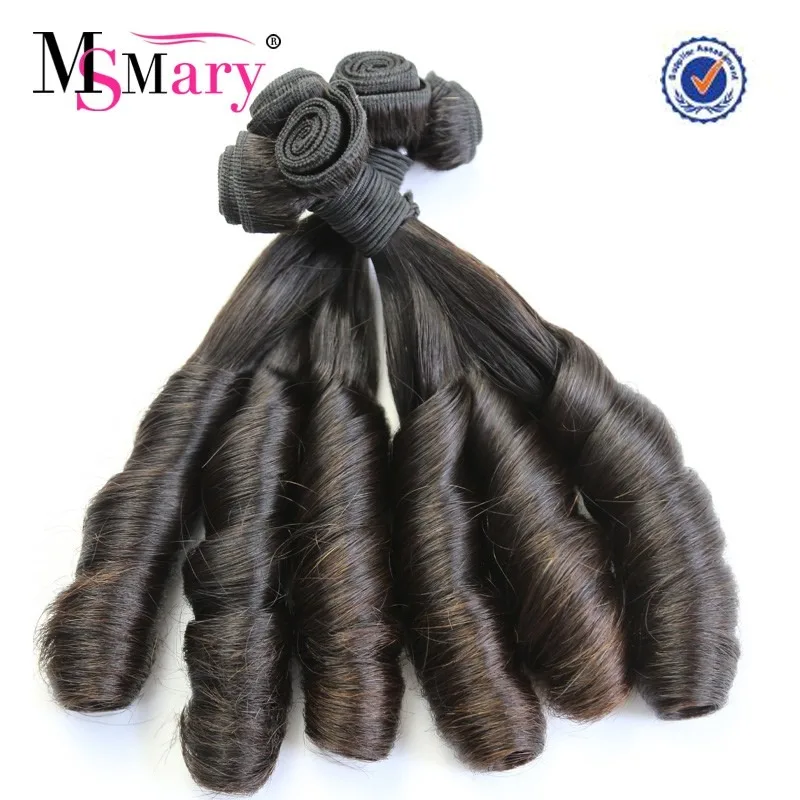 

Funmi Raw Double Drawn Fancy Wholesale UK Brazilian Hair Bundles Human Hair Extension Cuticle Aligned Hair, Natural color