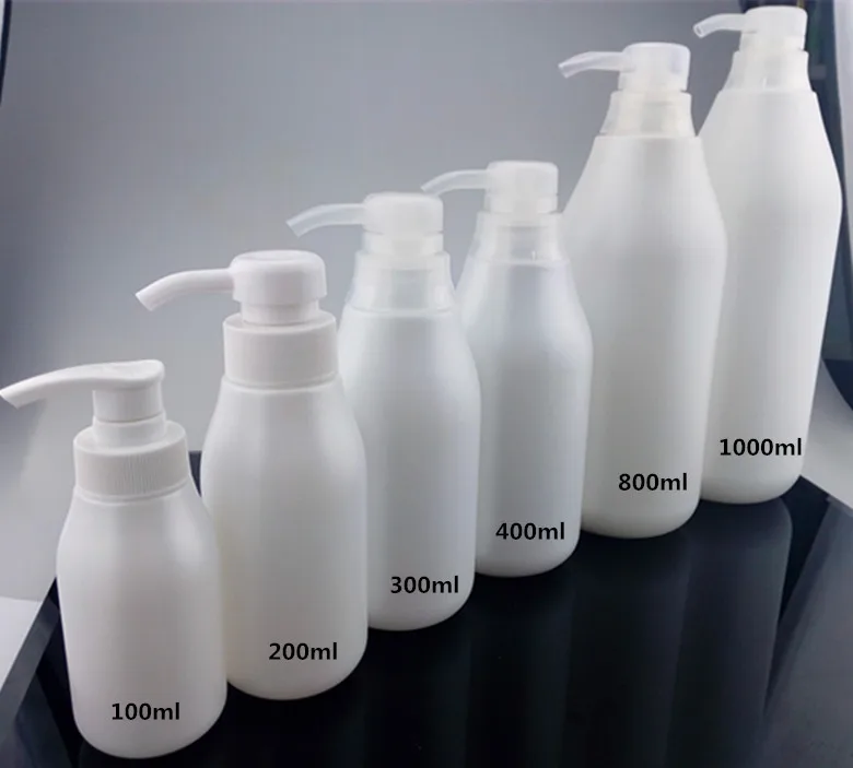 300ml 1000 Ml Emulsion Bottle In Stock 800ml Circular Shampoo Bottles