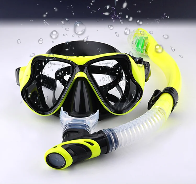 

Suit of diving mask + submersible tube, diving diving adult and child diving mask, As requested