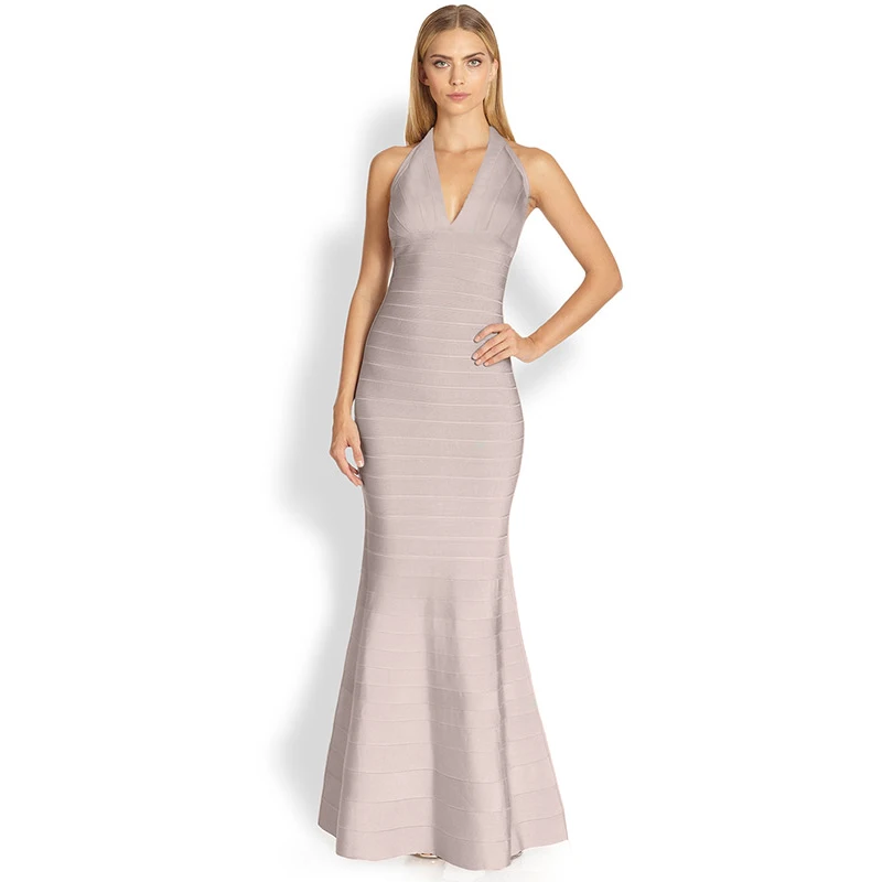 
Elegant Backless Bodycon Mermaid Wedding Bandage Dress 