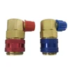 R-12 to R-134A Conversion Quick Connect Coupler Tank Adapter Set Automotive Air Conditioning Connector R134a Quick Coupler