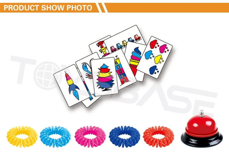 New Popular Fingerup Board Game Colorful Rubber Ring Game Toy Thumb
