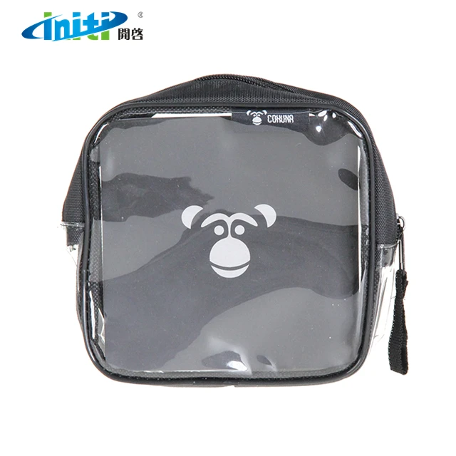

Eco-friendly Clear PVC Cosmetic Bag, White color or colorful material