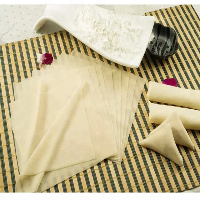 
Halal frozen food spring roll pastry 