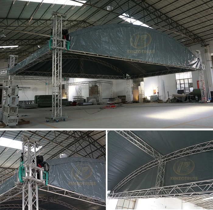 Used aluminium stage light truss for sale  