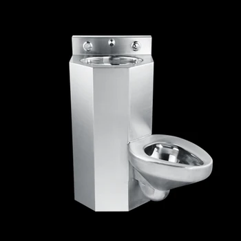 Chuangxing Stainless Steel Toilet And Sink Unit Combination Prison Cell Toilet Buy Toilet Sink Combination Toilet And Sink Unit Prison Cell Toilet