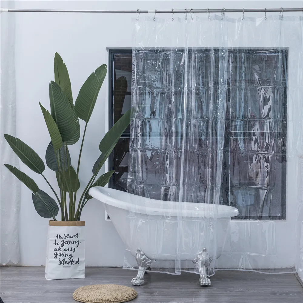 
pvc clear shower curtain liner 
