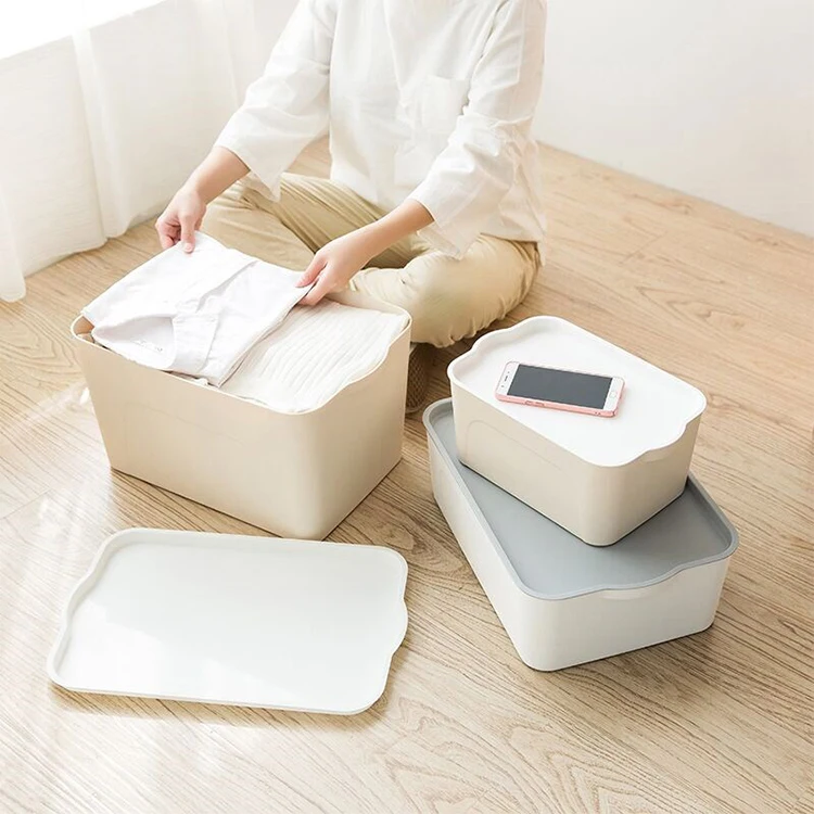 Venta al por mayor cajas plastico almacenaje ropa-Compre online los