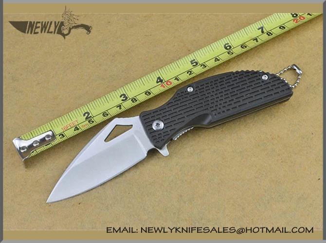 Outdoor Camping Survival Folding Tactical Pocket Knife With Fire Stick