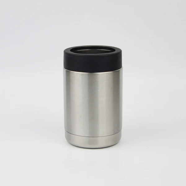 

wholesale Double wall vacuum stainless steel can cooler 12oz for cola and beer