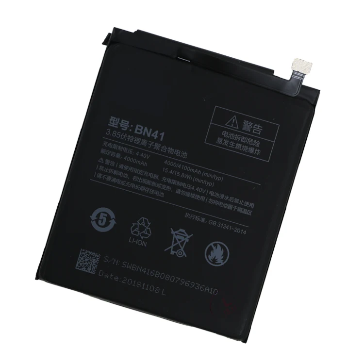 
Cheap Price Lithium Phone Original Battery for Xiaomi Redmi Note4 BN41 4000mah 