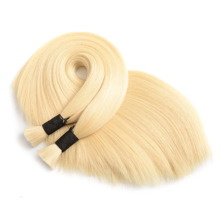 

New arrival hot selling 2016 brazilian hair bundles human weaving cheap brazilian virgin hair bulk,bleached blond hair, blonde