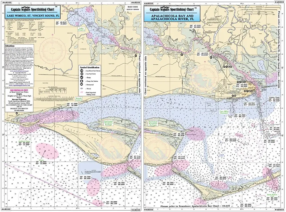 Apalachicola Bay Depth Chart