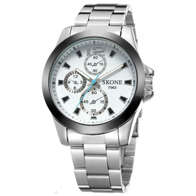 stainless steel back multifunction watch