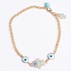 Isamic Theme Chinese Hight Quality Gold Chain Braclets With Hamsa Evil Eye