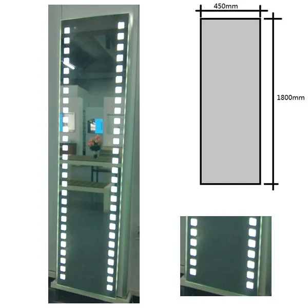 Full Length Wall Mirror With Light Illuminated Mirrors Full Length Wall Mirror With Light Illuminated Mirrors Dressing Room Product On Alibaba