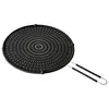 High Heat Resistant Pan Cover Silicone Splatter Screen Silicone Strainer/Cooling Mat/Drain Board