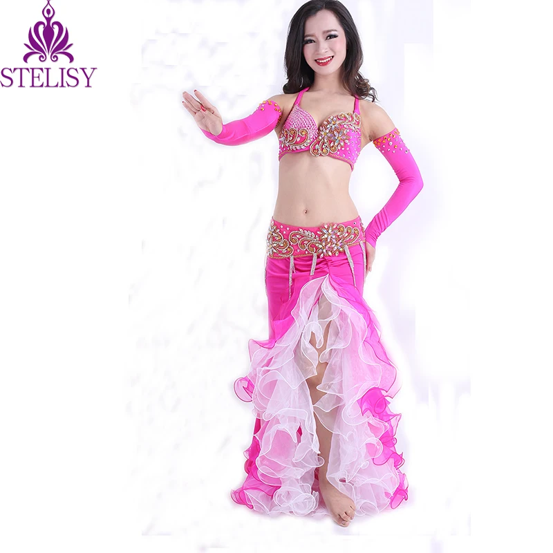

Erotic women hot pink bra and belt for bellydance AS6032-AQ6032, Fushia;turquoise;red;blue;black;yellow;purple;etc