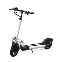 

48v battery high speed sit down big wheel electric scooter