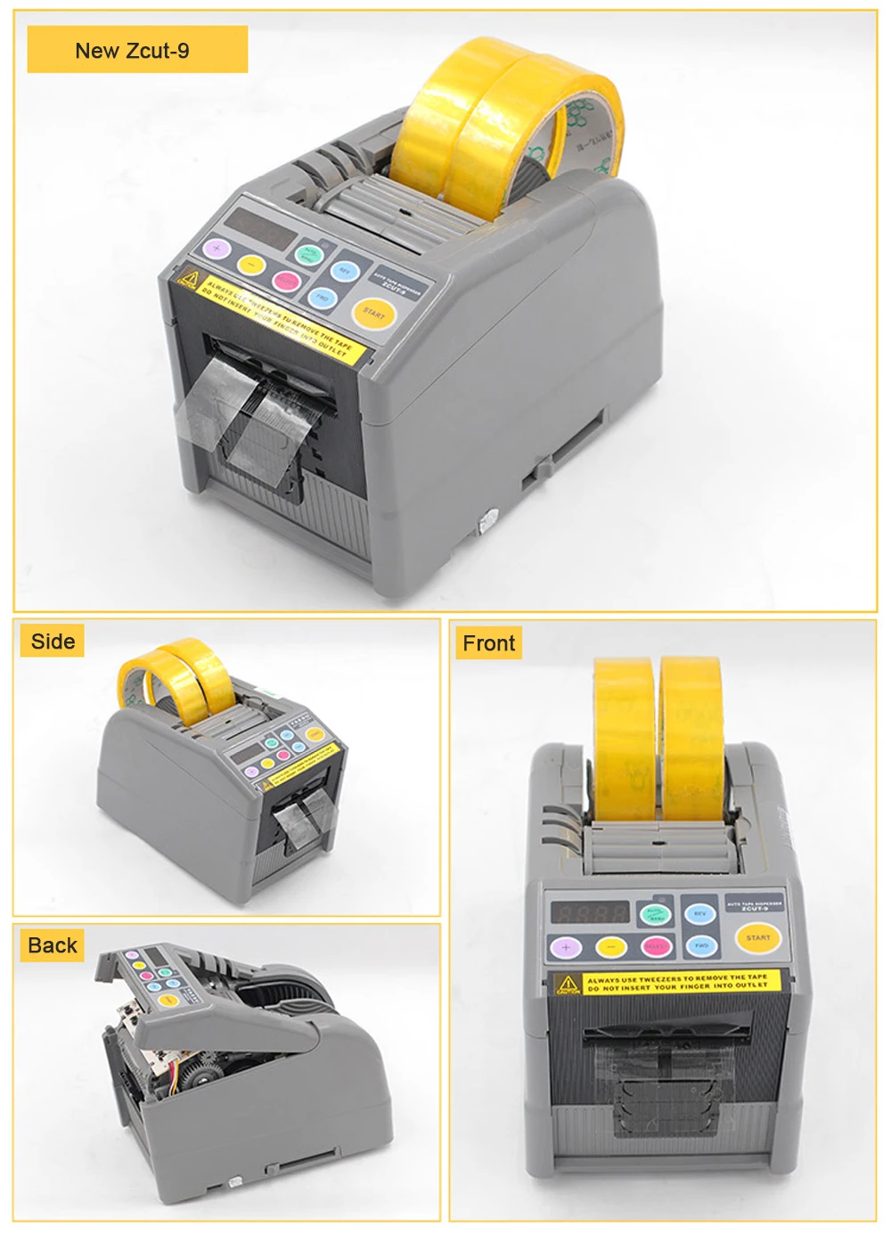 Hot Selling Automatic Zcut 9 Tape Dispenser / Tape Cutting Machine