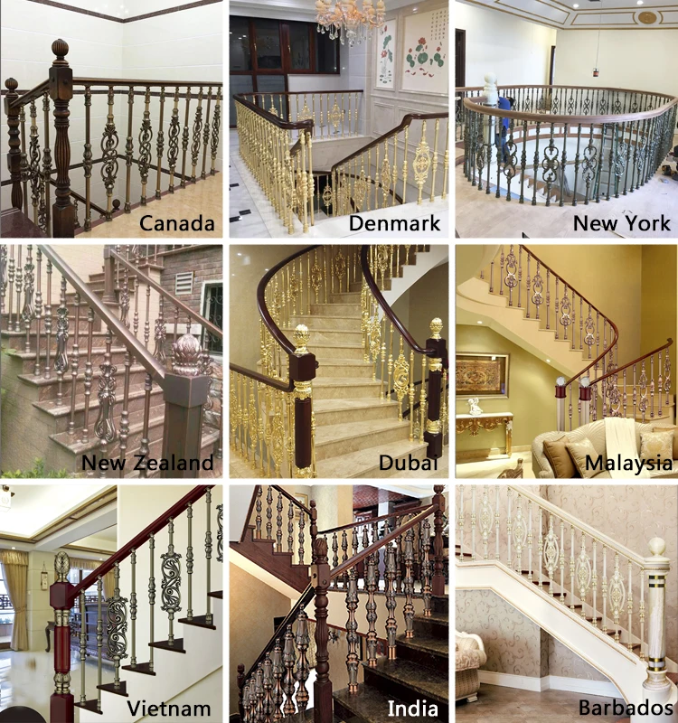Noble White Wooden And Aluminum Railing Staircase Pillar Designs For Front Porch View Noble White Wooden And Aluminum Railing Hereditary Stair Product Details From Foshan Hereditary Hardware Products Co Ltd On Alibaba Com,Kitchen Cabinet Very Small Kitchen Design Indian Style