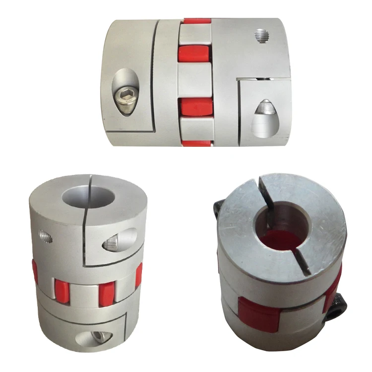 CNC Motor GFC Jaw spider plum Shaft Coupler Flexible Coupling D20 L25 4mm 5mm 6mm 6.35mm 7mm 8mm 10mm .25 1/4