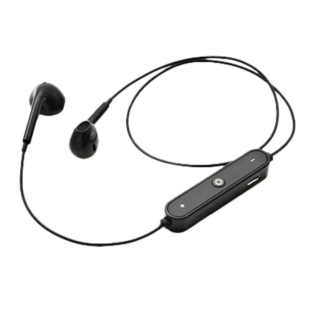 

High quality cheap sport wireless stereo bluetooth earphone with mic for samsung, White/black