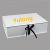 T-shirt Apparel Packaging Boxes/ Luxury Shoe Box Packaging Gift Box/Clothing Packaging Box with Ribbon Closure Handle