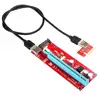 VER 007S Extender Cable USB 3.0 SATA 15P Power Converter PCI Express PCI-E 1X to 16X Slot Riser Card Extension