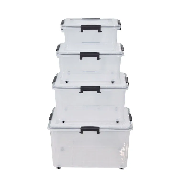 

Factory direct wholesale extra large square plastic storage bins,eco-friendly large clear plastic tub, Customized