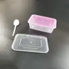 1000 Ml Rectangle 26.50 Gram pp container disposable