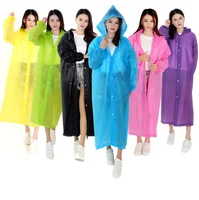 

10 colors New cheap desgin Hot sale clear adult PVC rain poncho raincoat