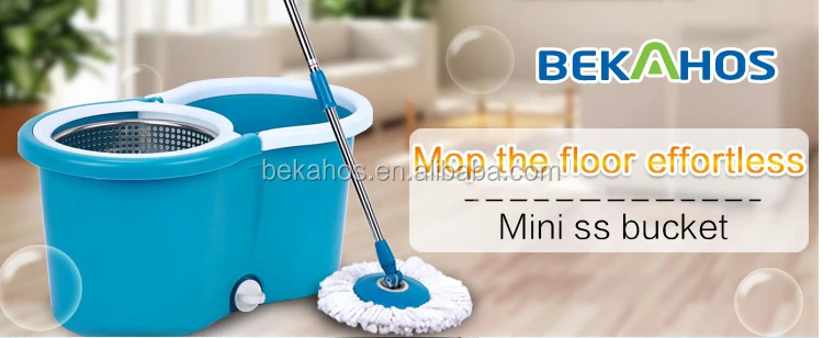 Spin mop Mini bucket blue (1)