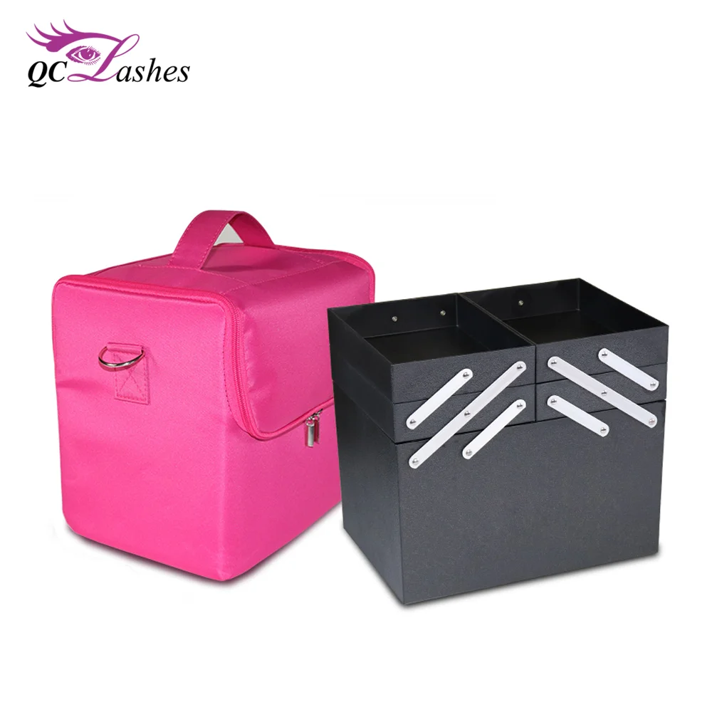 

Fashion style colorful makeup travel bag cosmetics bag, Pink/red/black