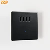 Economical residential mobile phone power point electric outlet multi universal 4 USB wall socket