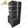 Dual 8 inch two way kara line array speaker kara active pa system professional sound system outdoor stage sound system speaker