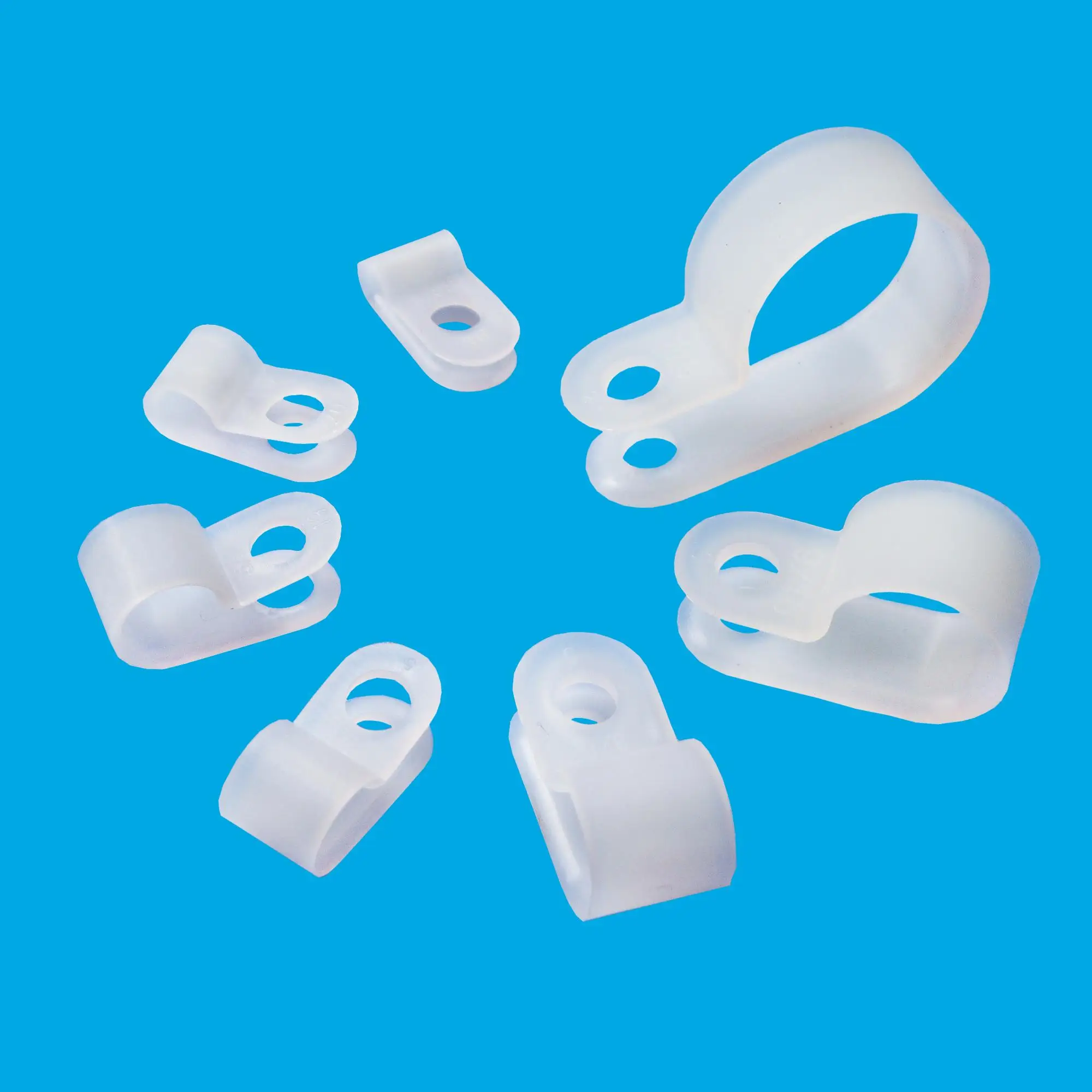 5-3毫米塑料电源线固定扣锁扣线扣可以定制颜色和包装