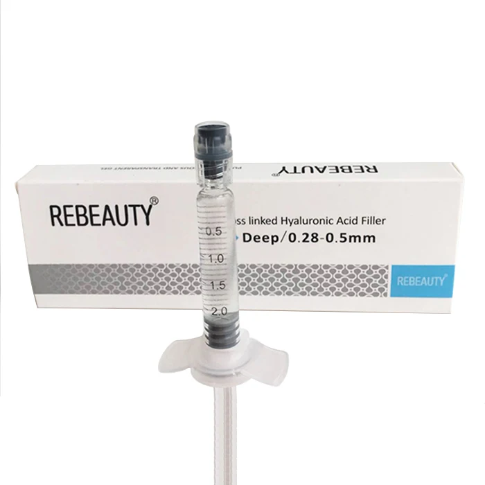 

Beauty cosmetics 2ml hyaluronic acid hyafilia filler, Transparent