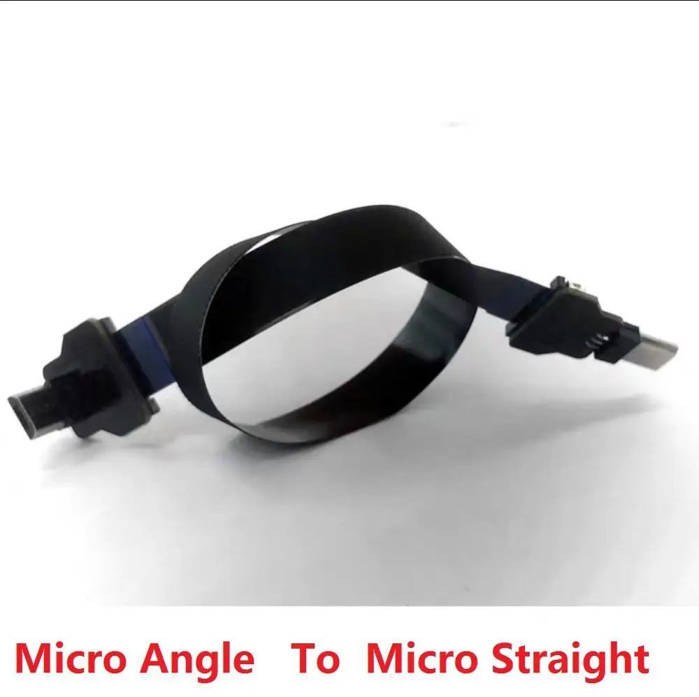 

Short Flat FFC 90 Degree angle micro to straight micro male